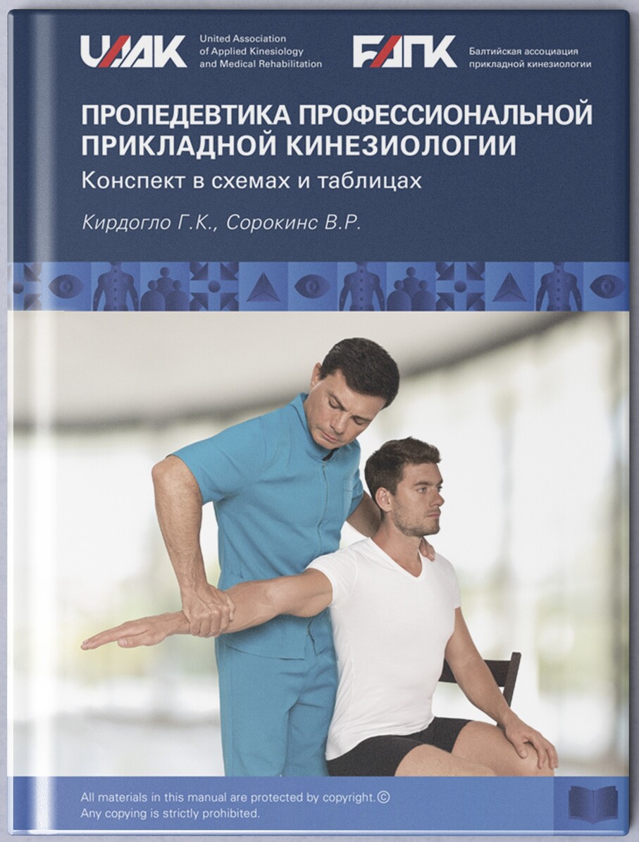 Конспект "Пропедевтика Профессиональной прикладной кинезиологии"